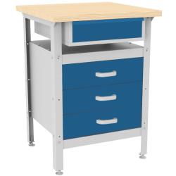 Metallwerkbank STW 114 mit 3 Schubladen 600mm Metallwerkbank STW 114 mit 3 Schubladen 600mm