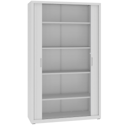 Hängeregistraturschrank aus Metall mit Rollladentür Sbm 217 m