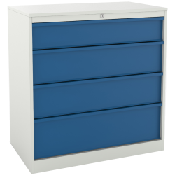 Metallschrank SZW 301 für Werkzeuge, Schubladen lackieren