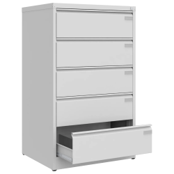 Aktenschrank SZK 305 DSGVO, A5 Größe 5 Schubladen, Schlüssel