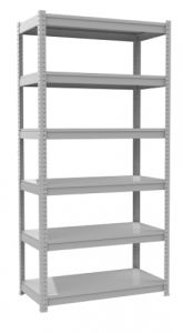 Metall-Einschublagerregal RMM 316, stabile Tiefe 35cm Metall-Einschublagerregal RMM 316, stabile Tiefe 35cm