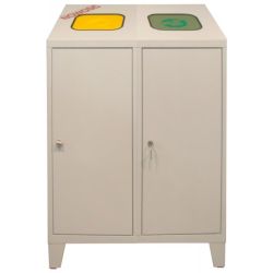 MPO 02RK Mülleimer mit Rahmen für Säcke und Metallkorb