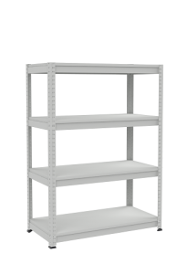 Metalllagerregal, Push-on-Befestigung RMM 308, stabil, Tiefe 35 cm Metalllagerregal, Push-on-Befestigung RMM 308, stabil, Tiefe 35 cm