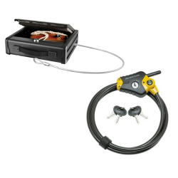 Kompakter Tresor PP1KML für die Reise + PYTHON-Sicherheitsseil 4,5m x 10mm