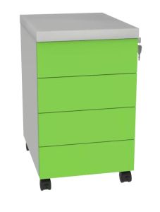 Fusion Schreibtischschrank SZP 640 , Höhe 684 mm, 4 Schubladen