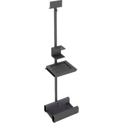 Regal für Einweghandschuhe und Desinfektionsmittelflaschen