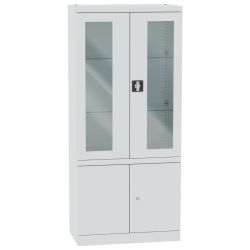 Medizinschrank aus Metall SML 114, Auf- und Unterteilung