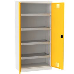 Werkstattschrank UWS 905 4 verzinkte Fachböden H 195 cm
