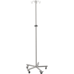 IV-Flüssigkeitsständer WMK säurebeständiger Stahl 4 Haken