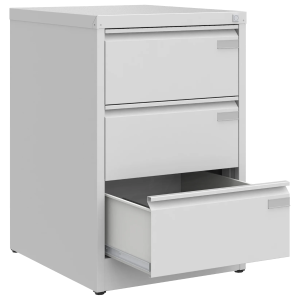 Metall-Aktenschrank SZK 304/3 ST mit drei Schubladen-54,5 cm