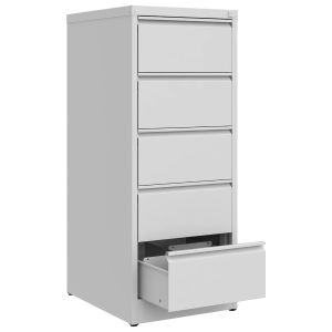 Abschließbarer Aktenschrank aus Metall SZK 320 RODO, 5 Schubladen