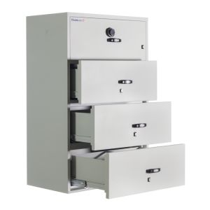 Lateral Fire File feuerfester Aktenschrank (4 Schubladen) UL 72 Class 350 1H