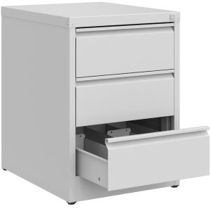 Szafka na kartoteki z szufladami rodo na klucz szk 115