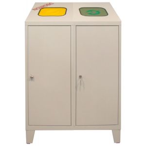 MPO 02R Abfallsortierbehälter mit Rahmen für Säcke