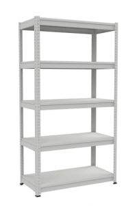 Gepresstes Metallregal RMM 312 Teo stabile Tiefe 35cm