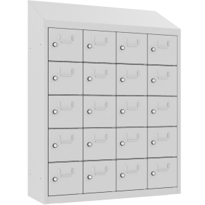 Sus 245 W Frühstückshängeschrank für die Kantine - 20 Fächer