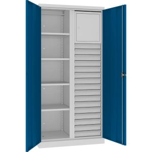 Metall-Werkstattschrank für Garage Swm 201L Schubladen 16 Regale 4