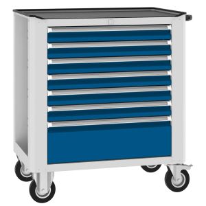 Werkstattwagen WWT 75C Werkzeuge, 7 Schubladen, geschlossen