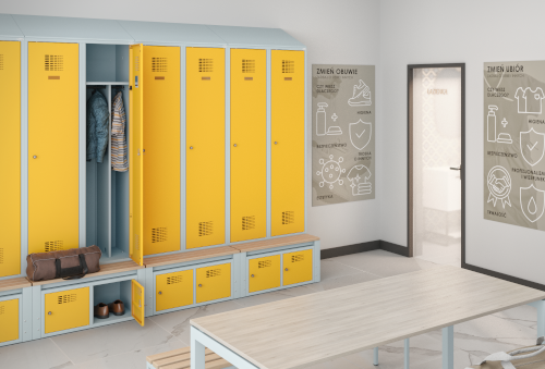 Vorteile der Schuhspinde - Modell SNB